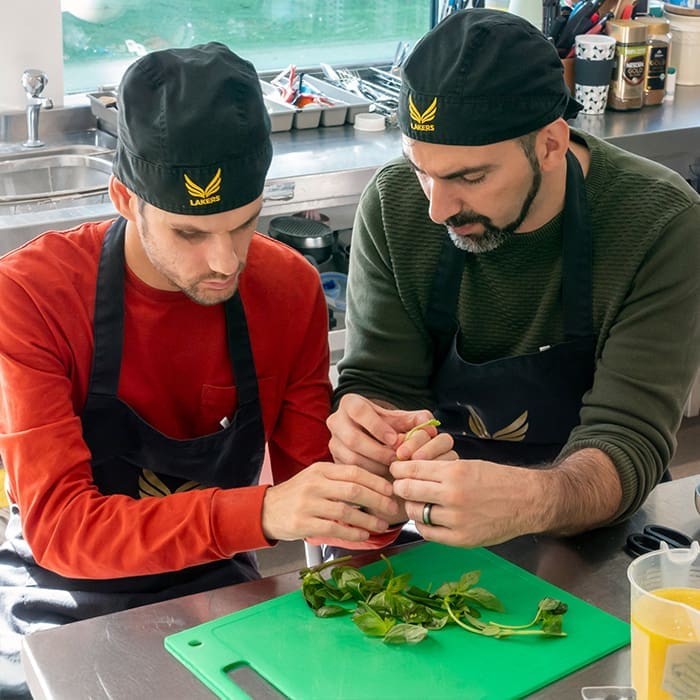 Lakers Cooking Class